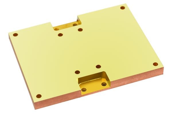 Copper PCB thermal pad detail reference image