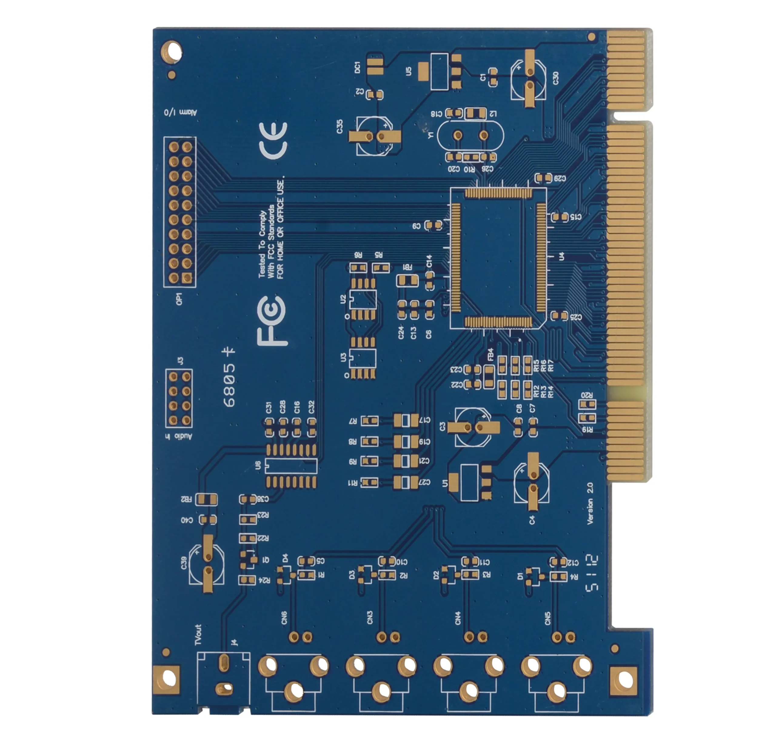 20 layer circuit board for server and data center electronics