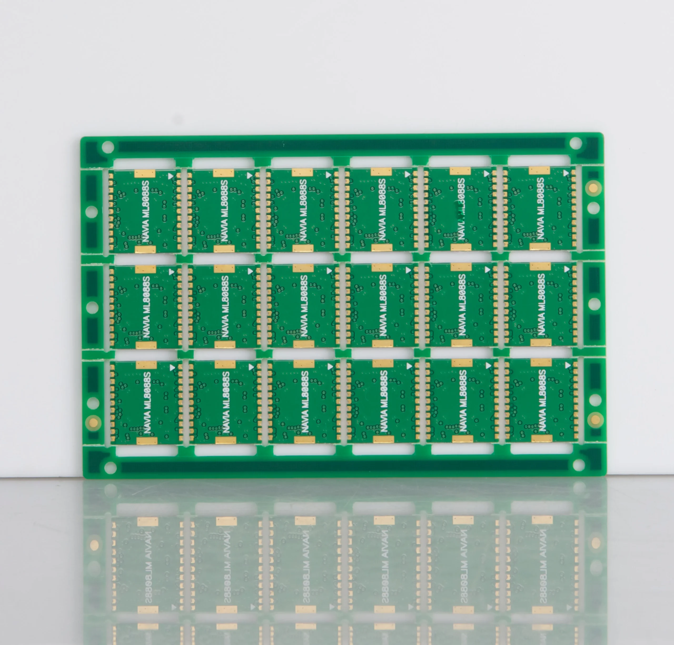 Four layer FR4 PCB with ENIG finish for communication electronics