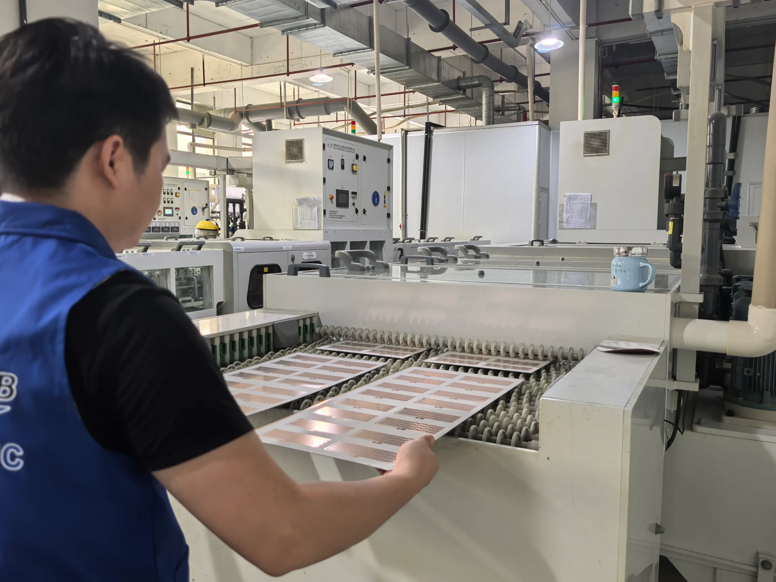 aluminum PCB grinding and surface preparation before circuit process
