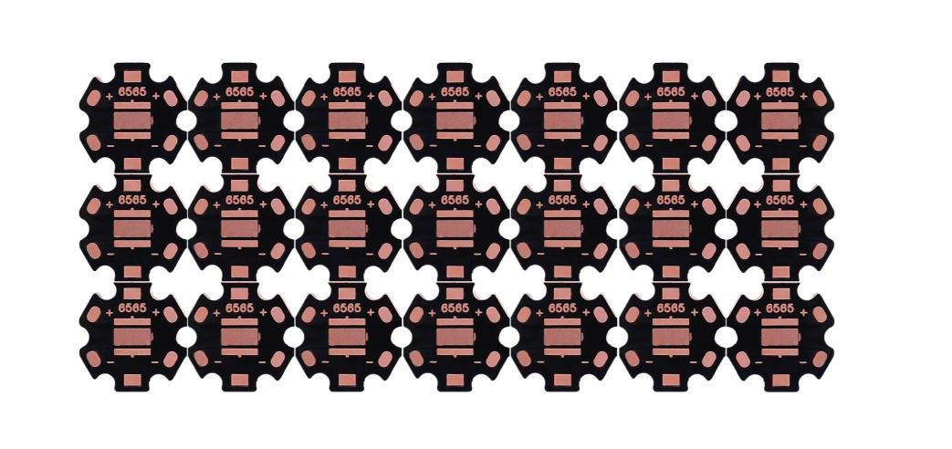 Mobile lighting copper base PCB application reference image